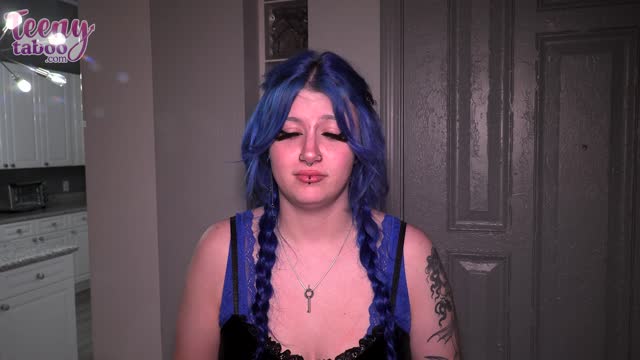 Babysitter Xoe Grim gets creampie from boss for being a bad girl — Roleplay & Scenario, Creampie, Boss scene by Mylfed