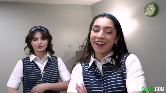 Petite Hotties Evie and Madison Ride the School Nerd — MILF & Mature, Petite, Ride scene by Mylfed