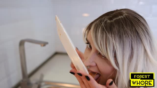 I Eat My Friends Leftovers with Urine From the Toilet — MILF & Mature scene by Mylfed