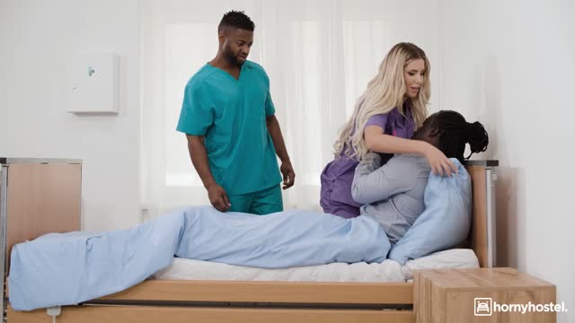 Nurse Caring For Two Cocks — Roleplay & Scenario, Nurse, Cocks scene by Mylfed