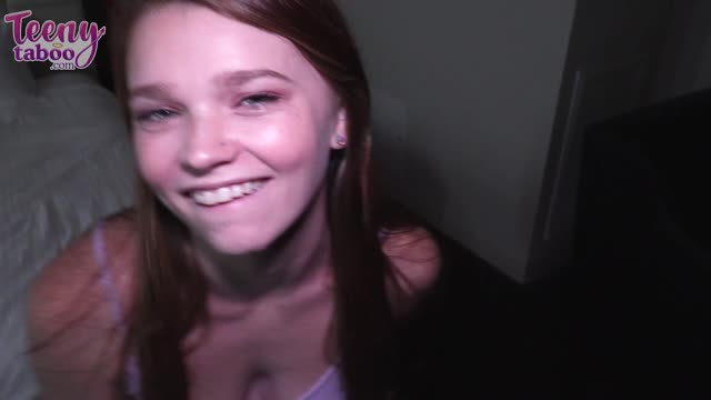 Mazy Myers sneaks away to get her pussy filled with her stepdads cum — Step Fantasy, Stepdad, Pussy scene by Mylfed
