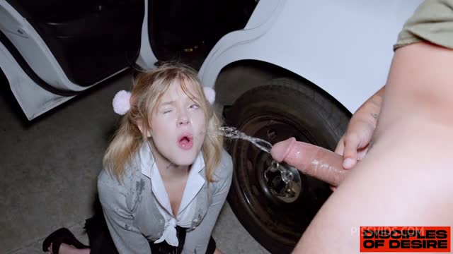 Lot Lizzard Coco Thugger Piss BJ — Fetish, Piss scene by Mylfed