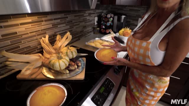 Best Of Thanksgiving Mylfs — Compilations, Thanksgiving scene by Mylfed