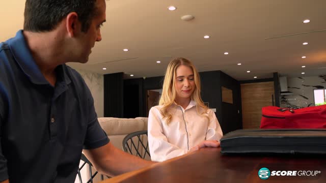 Tight Schoolgirl Keira Heart Fucks Her Tutor — Teen (18+), Tight, Schoolgirl scene by Mylfed