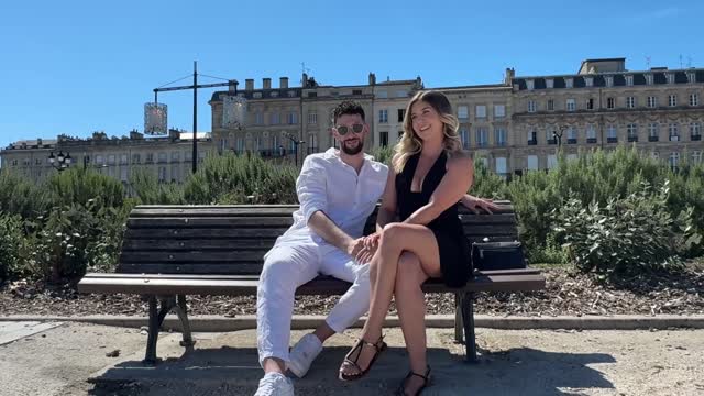 Exhibitionism Galore In Bordeaux With Ambre And Cataleya! — MILF & Mature scene by Mylfed