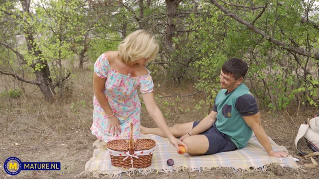Anal loving MILF Diana has an outdoor affair with her neighbor to get fucked up the ass in the woods — MILF & Mature, MILF, Anal scene by Mylfed