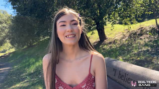 19 Year Old Ali Jones Has That Wet, Creamy Teen Pussy