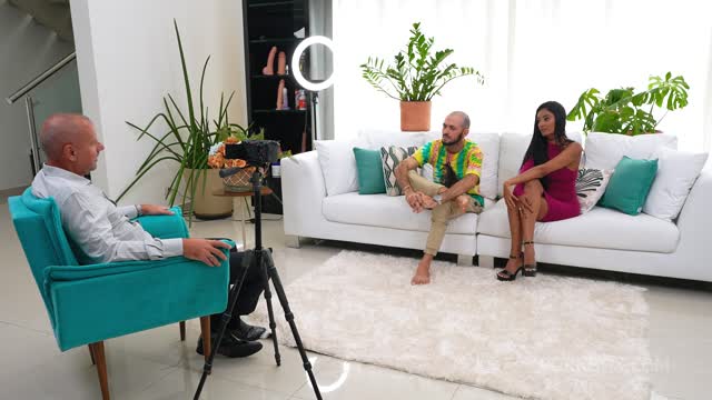 FAPLEX CASTING - Hardcore Porn Casting: Boyfriend Brings His Girlfriend India Do Sul for Audition – They Double Team Her with Two Monster Cocks DP