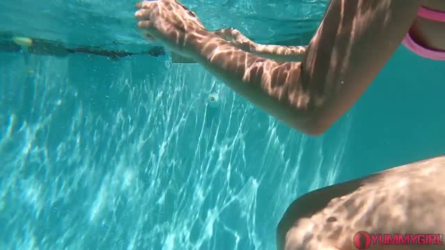 Diving For Dildos 7 - Underwater Wet and Penetrated